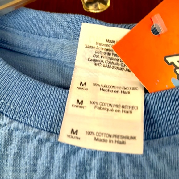 Hoop Kid S/S Youth Basketball Theme Tee - Picture 5 of 5